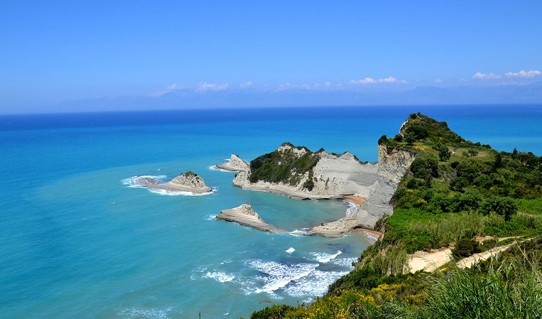 cliff of Greece